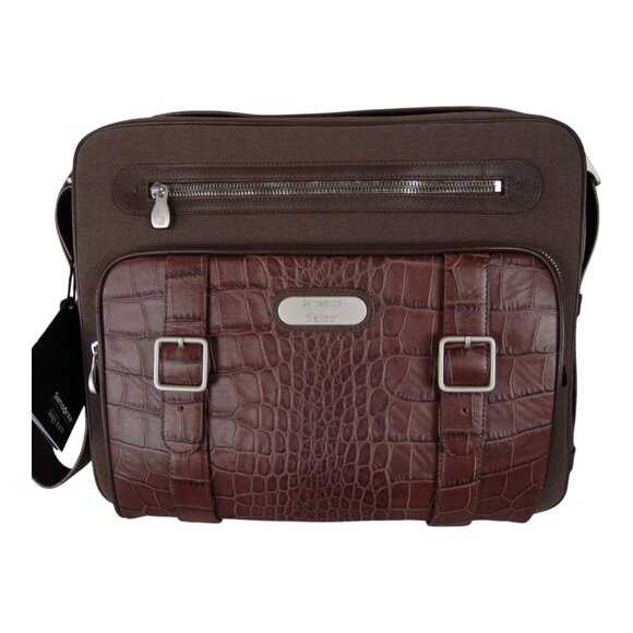 $750.00 Samsonite Black Label Alexander McQueen Messenger Laptop Computer Bag - Picture 3 of 5